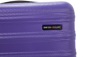 סט 3 מזוודות איכותיות  SWISS EQUIPE  - צבע סגול