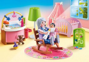 פליימוביל 70210 חדר תינוקות מסדרת בית-בובות -playmobil חדש! במבצע 🌟