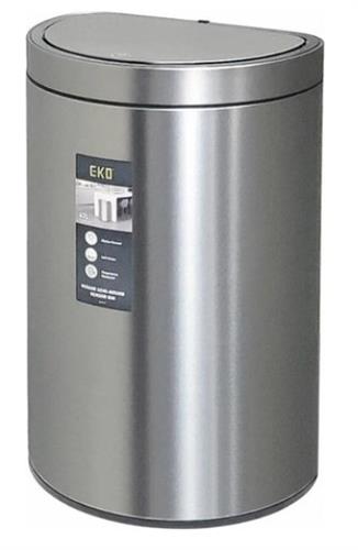 פח אשפה חצי עיגול חיישן אוטומטי מבית אקו Eko Mirage Semi Round 47L