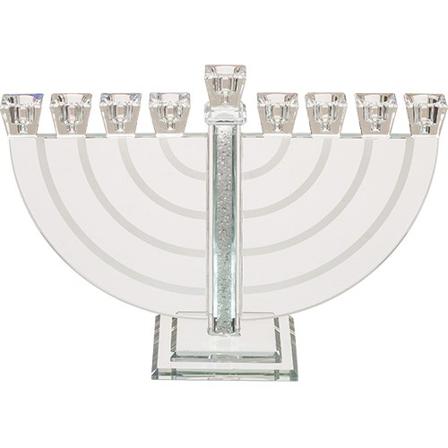 חנוכייה קריסטל מהודרת