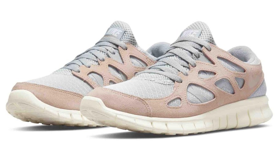 סניקרס Nike FREE Run אפור בז'