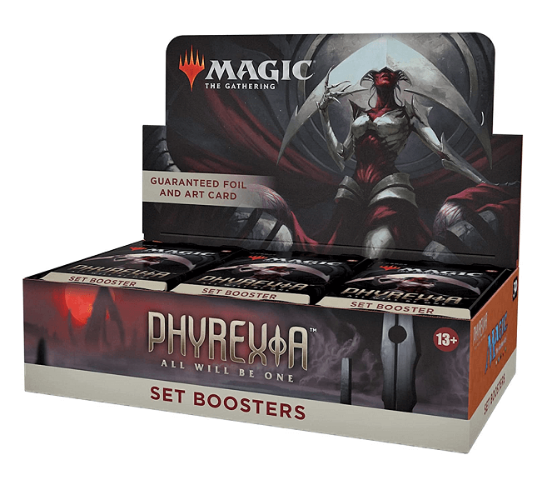 Magic: The Gathering Phyrexia: All Will Be One Booster Box 2023 קלפי מג'יק מקוריים בוסטר בוקס