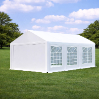 אוהל לאירועים 6X6 פרמיום PVC חזק במיוחד TENT-PRO
