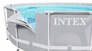 בריכת עמודים עגולה | 305X76 סמ| מקט 26700|Prism Frame| INTEX | קפיץ קפוץ