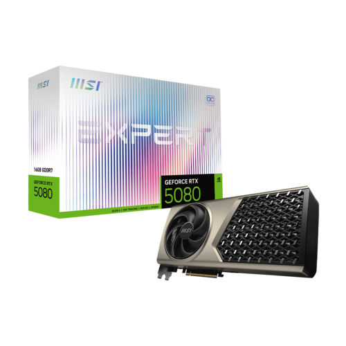 כרטיס מסך MSI GeForce RTX 5080 16G EXPERT OC
