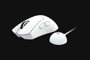 עכבר גיימינג אלחוטי Razer DeathAdder V4 Pro לבן