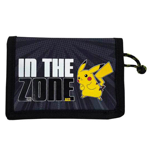 CYP Pokemon Wallet  "IN THE ZONE" Pikachu ארנק כיס פוקימון בעיצוב פיקאצ'ו