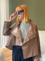 COMO JACKET - מוקה