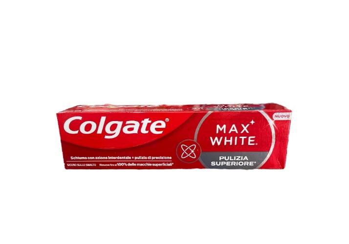 Colgate משחת שיניים מקס ווייט סופריור 75 מ״ל