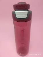 בקבוק שתיה בצבע בורדו Contigo AUTOSEAL® Chug 720ml