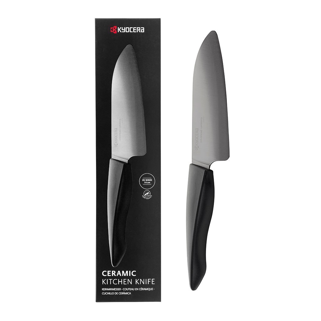 סכין סנטוקו קרמית 14 ס"מ Kyocera Shin Chowa Series 