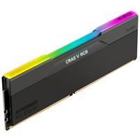 זיכרון Klevv DDR5 64GB (2x32GB) 6000 CL30 CRAS V RGB Black