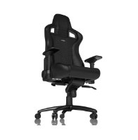 כסא גיימינג עור אמיתי Noblechairs EPIC Real Leather Gaming Chair Black 