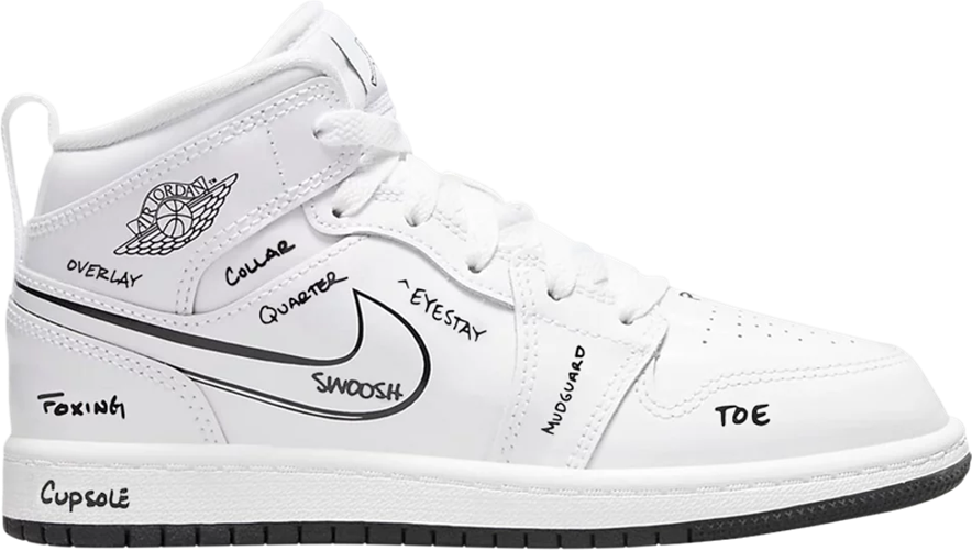 Air Jordan 1 Mid PS Schematic