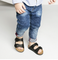 בירקנשטוק כפכפי ילדים אריזונה Birkenstock Arizona Kids BF שחור