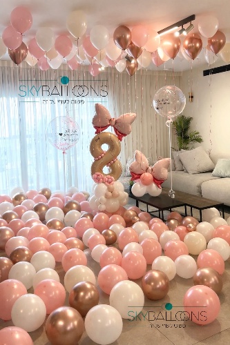 🎀  חדר הנסיכה - חדר החלומות עיצוב פפיונים