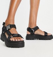 סנדלי פלדיום Palladium Pallacruise chunky sandals in black