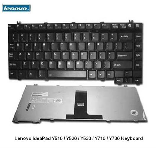 מקלדת למחשב נייד לנובו 190 שקל עברית Lenovo IdeaPad Y510 / Y520 / Y530 / Y710 / Y730 Keyboard 25-007696 / 39T7385 / 39T7417