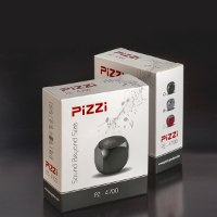 רמקול "פיצי מיני" כסף PiZZi Mini Bluetooth