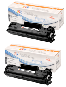 זוג טונרים תואמים ‏שחור HP 83A CF283A איכות פרימיום