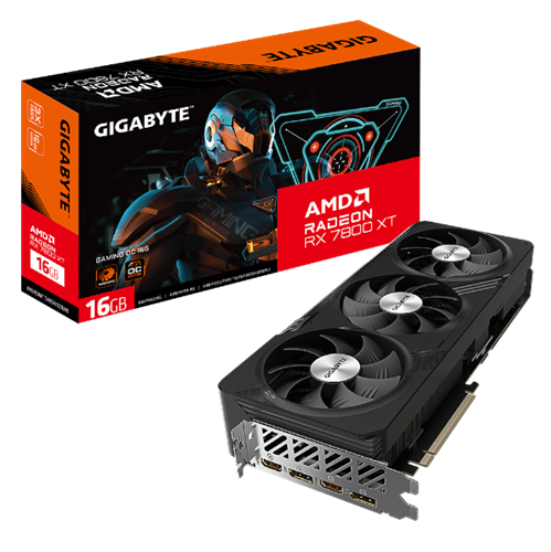 כרטיס מסך Gigabyte Radeon RX 7800 XT GAMING OC 16G