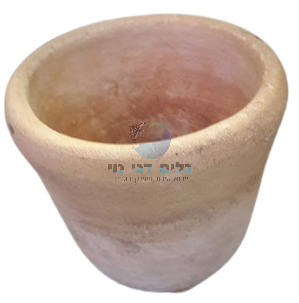 כד חרס קונוס לבן