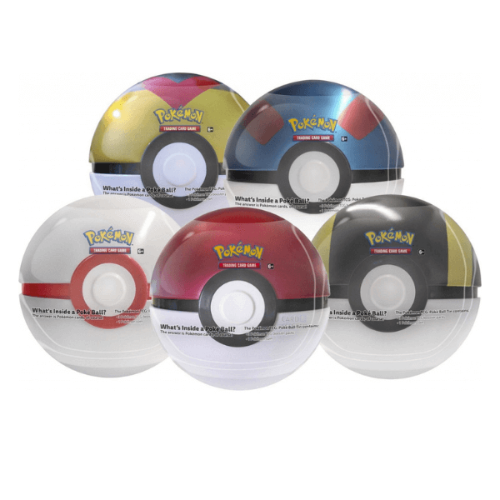 Pokemon TCG:  Poke Ball Tin (Lucky Dip) 2023 קלפי פוקימון TCG מקוריים מארז פח