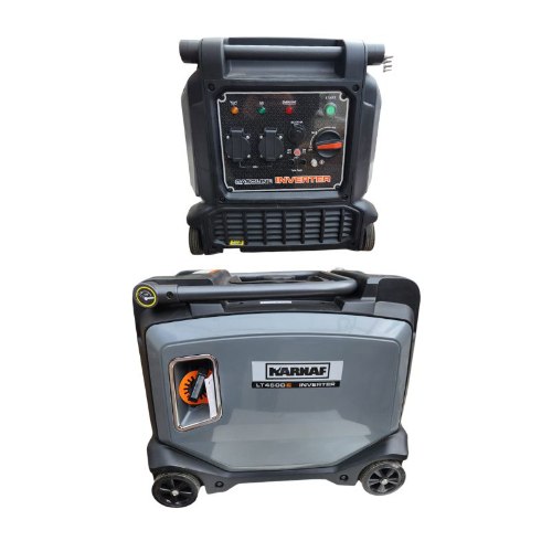 גנרטור אינוורטר מושתק 3800W בנזין חד פאזי שקעים ישראלים