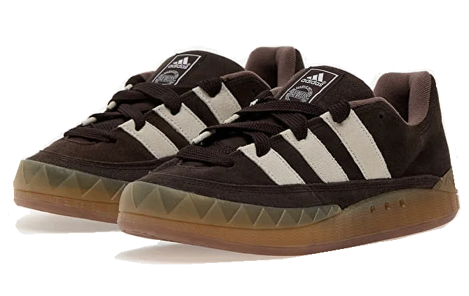 נעלי אדידס Adidas Adimatic Low חום לבן