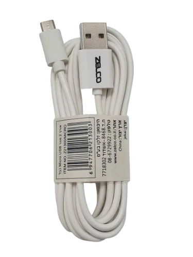 כבל מיקרו USB  אורך 2 מטר