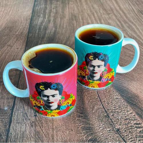מארז זוג ספלי אספרסו פרידה קאלו Frida Kahlo