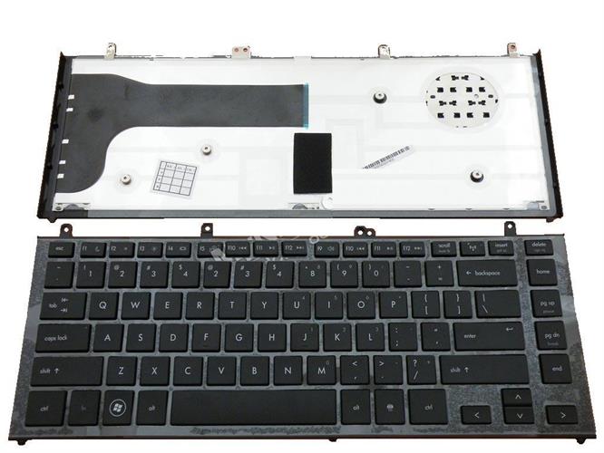 מקלדת למחשב נייד HP ProBook 4320S 4326S Keyboard  605056-001, AESX6U00210, 9Z.N4KSQ.101
