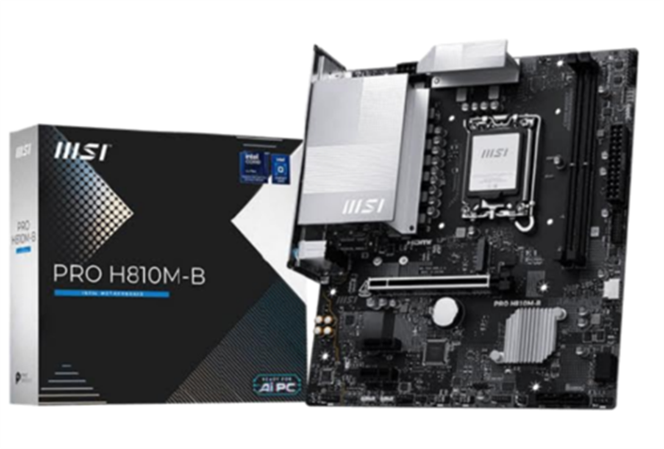 לוח אם MSI PRO H810M-B DDR5