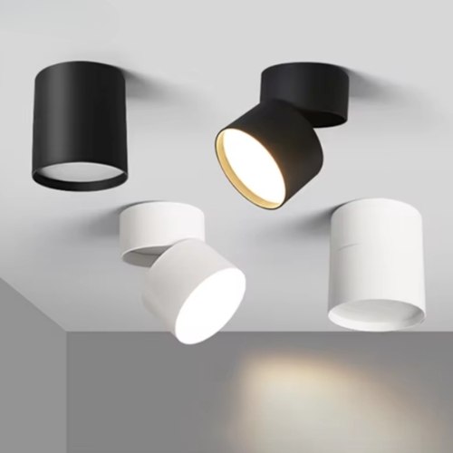 ספוט תאורה מתכוונן דגם איטליה – LED חסכוני, מסתובב ומעוצב לכל חלל