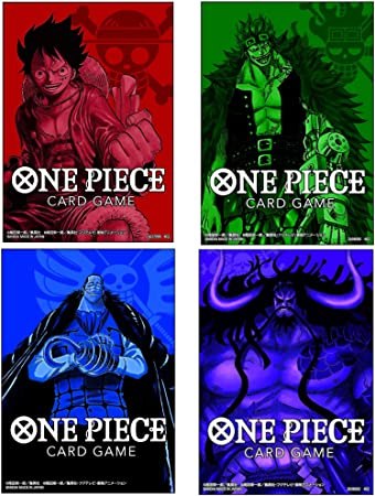 סליבים וואן פיס 70 יח' לבחירה - One Piece TCG: Luffy, Eustass Kid, Crocodile, Kaido V1 70ct Sleeves