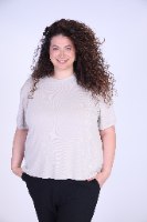חולצת פיין ריב אבן