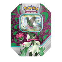 Pokemon TCG: Paldea Partners Tin (Meowscarada ex) קלפי פוקימון TCG מקוריים מארז פח