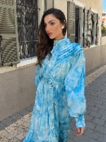 שמלת סאטן משי רייצ׳ל