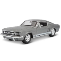 מאיסטו - דגם מכונית פורד מוסטנג גי טי - Maisto 1967 Ford Mustang GT 1:24