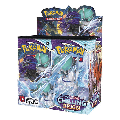 Pokemon TCG: SWSH06 Chilling Reign Booster pack קלפי פוקימון TCG מקוריים בוסטר בוקס צ'ילין ריין