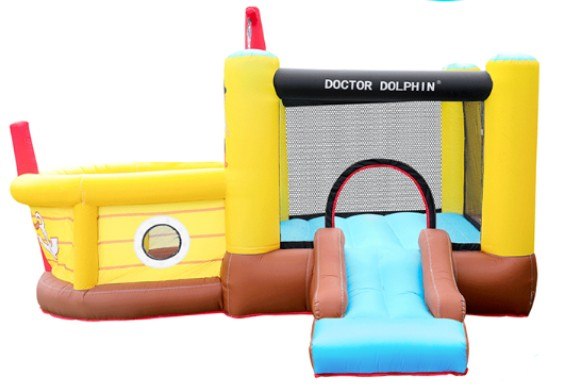 מתנפח עדכני בעיצוב ספינה דגם פיראטים 2.80X3.60