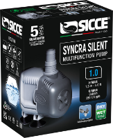 משאבה מים סיצ'ה 1.0 Syncra Silent גובה 1.5 מטר (5 שנים אחריות)