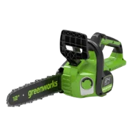 מסור שרשרת נטען בראשלס 30 ס"מ (גוף בלבד) - GREENWORKS GD24CS30 24V