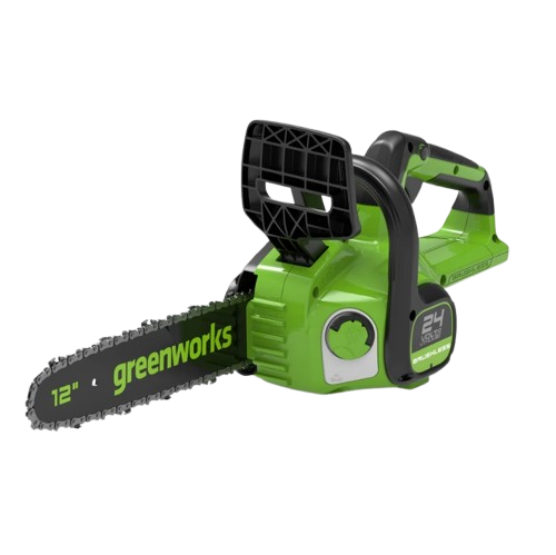 מסור שרשרת נטען בראשלס 30 ס"מ (גוף בלבד) - GREENWORKS GD24CS30 24V