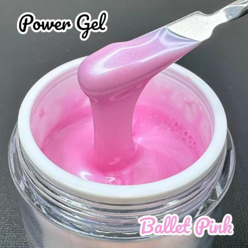 ג'ל בניה ורוד בלט POWER GEL BUILDER GEL BALLET PINK