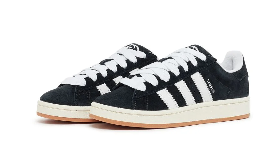 נעלי אדידס Adidas Campus שחור לבן