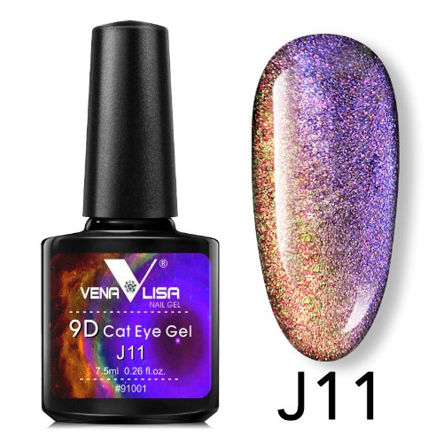 לק ג’ל עין החתול  J11 9D  ונליסה  VenaLisa