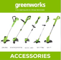 מארז 3 קסטות חוט מקוריות לחרמש GREENWORKS 29177-7 24V