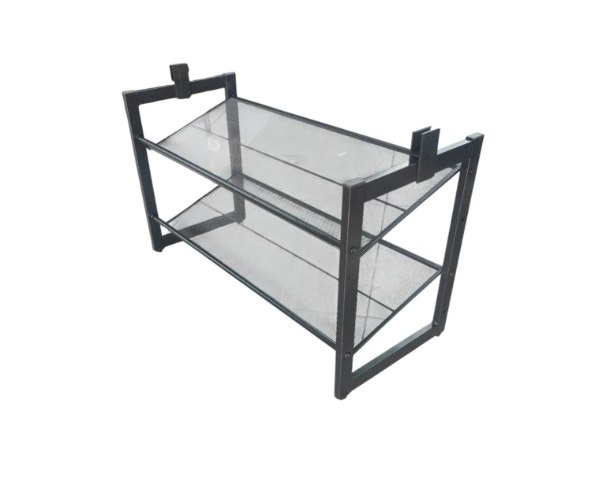 מדף לנעלים צבע שחור | מידה 74X30.5X42