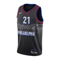 Philadelphia 76ers Nike City Edition Swingman Jersey - Joel Embiid